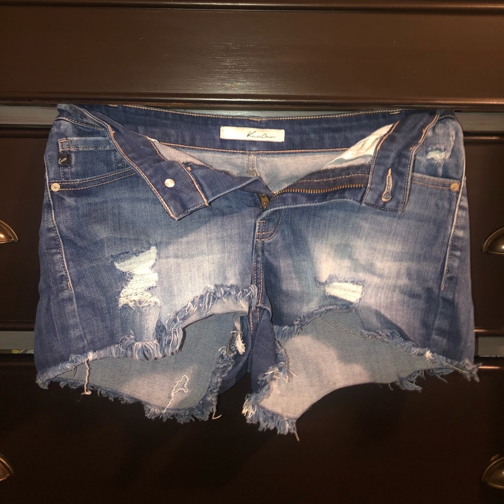 Jean shorts worn once
